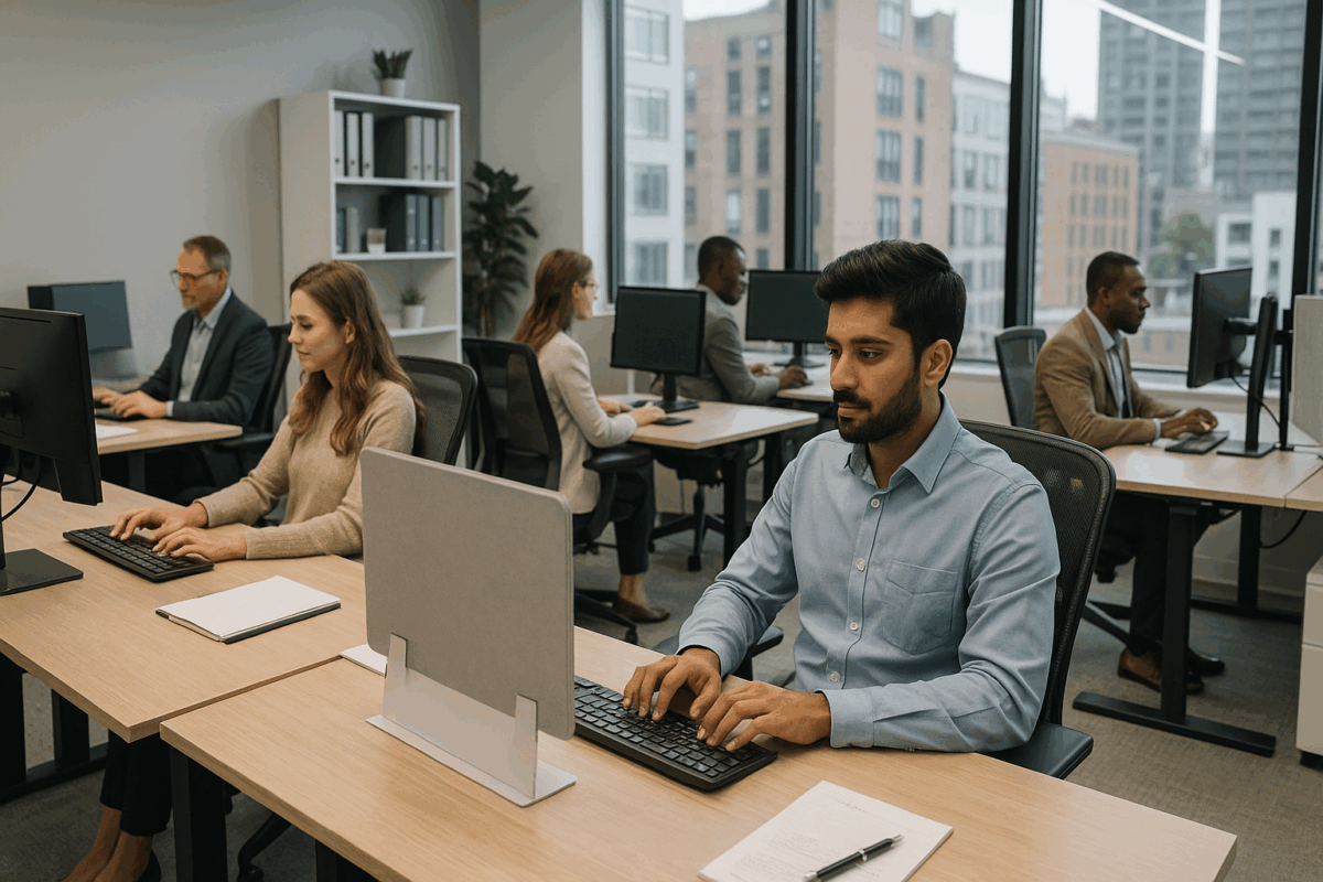 modular office steup beso furniture